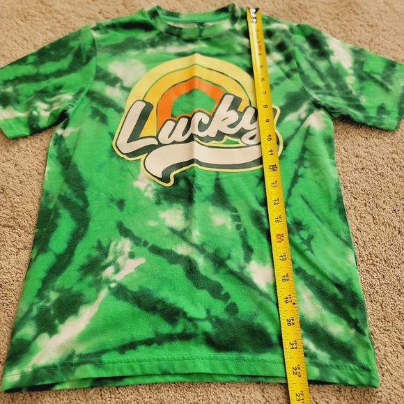 St. Padddy's Tie Dye Shirt 10-12 - Picture 5 of 8